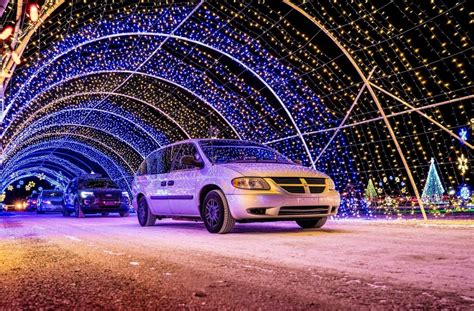 roseville christmas light drive thru